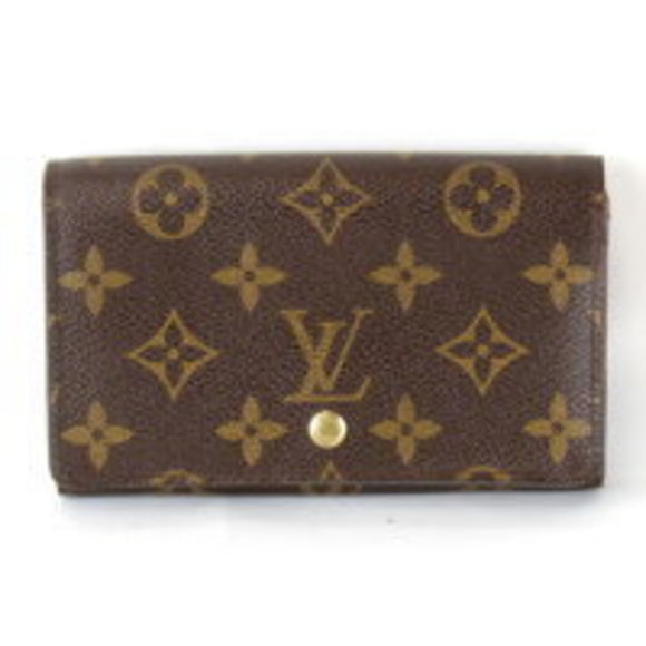 Louis Vuitton Brown Wallet Monogram Porte Monnaie - Picture 1 of 9